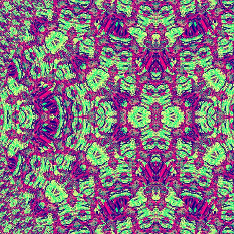 "a psychedelic pattern"